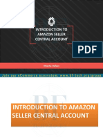 Amazon Session 1 Introduction To Amazon Seller Account