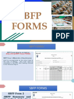 SBFP Forms 2021 2022