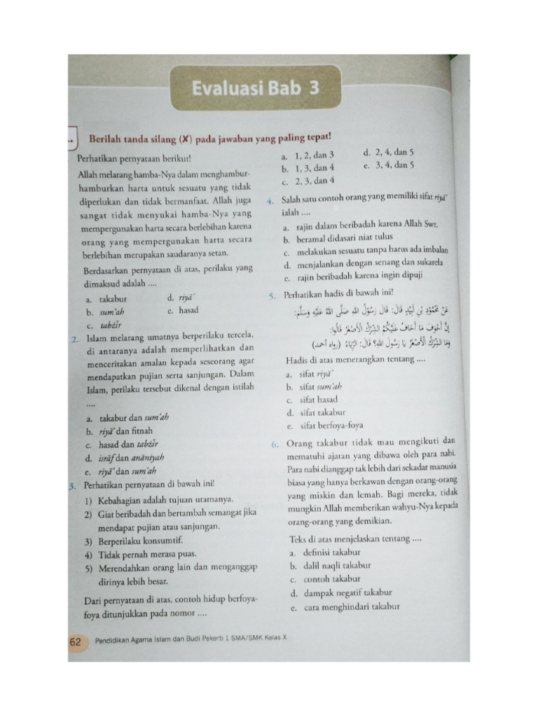 Ulangan Bab 3 | PDF