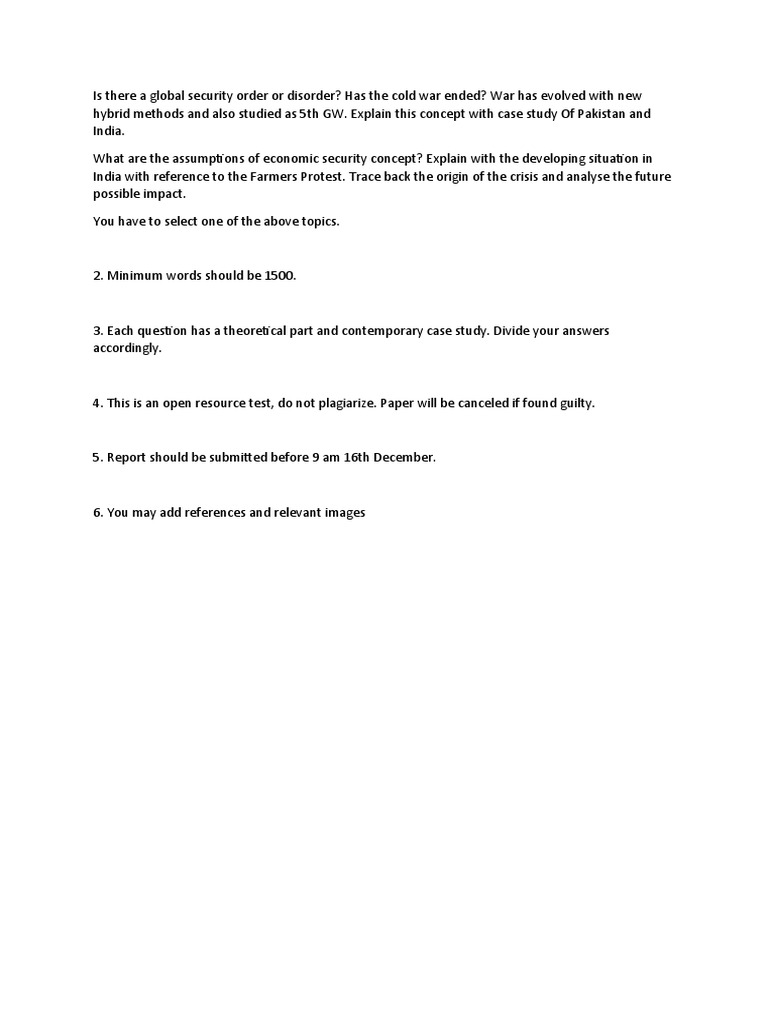 Is There A Global Security Order or Disorder PDF