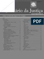 Diário Da Justiça Eletrônico - Data Da Veiculação - 01-04-2022
