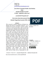 157-170 Analisis Hukum Islam Terhadap Praktik Istisna' (Athaillah, Yusriadi)