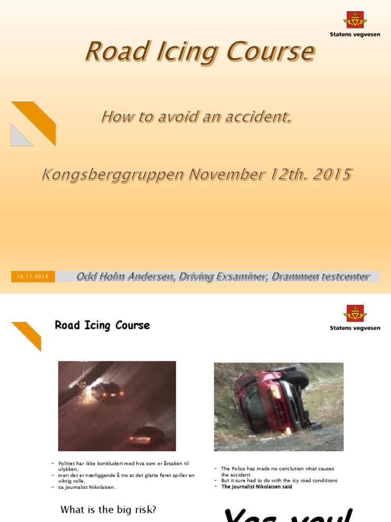 Driving Safely on Icy Roads | PDF | Manual Transmission | Road