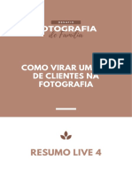 Desafio Fotografia de Familia Resumo Live 4