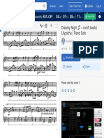 Dreamy Night - Comfi Beats Lilypichu Piano Solo Sheet Music For Piano (Solo) Musescore - Com 4