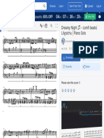 Dreamy Night - Comfi Beats Lilypichu Piano Solo Sheet Music For Piano (Solo) Musescore - Com 3