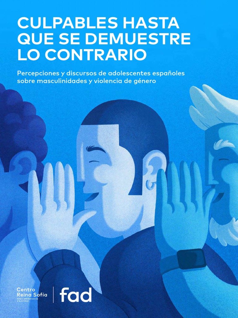 Culpables Hasta Quu Se Demuestre Lo Contrario | PDF | Masculinidad ...