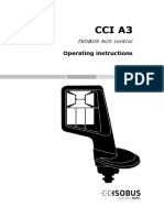 Cci A3: Operating Instructions