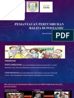 Pemantauan Pertumbuhan Balita Di Posyandu, Kecamatan