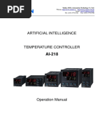AI-208 Temperature Controller Manual | PDF | Parameter (Computer ...