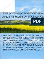 The Economic Point of View