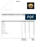 Factura 1036