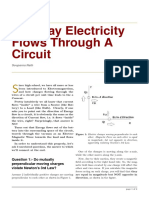 The Way Electricity Flows Through A Circuit
