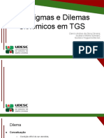 Paradigmas e Dilemas Sistêmicos em TGS