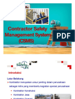 Controctor Safety Management System