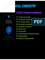 Atkins - PhysicalChemistry F6 Chemical Equilibrium