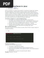 Types of Interfaces in Java