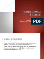 Transformasi Fourier