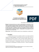 A Emocao No Jornalismo e a Organizacao Do Enquadramento