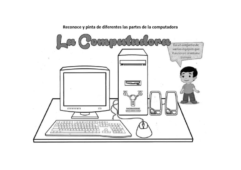Reconocer Partes de La Computadora | PDF