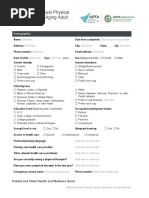 NASA Lean Test Instructions 1 | PDF | Blood Pressure | Internal Medicine
