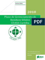 Plano de Gerenciamento de resíduos - Grupo 5 (CEASA)