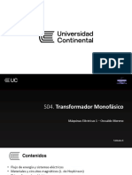 S04. Transformador Monofásico