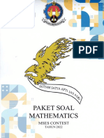 SOAL PENYISIHAN MSES CONTEST MATEMATIKA 2022 SMANS - Fix