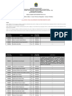 Resultado FINAL Das Aferições - Cursos Integrados FORTALEZA