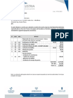 Reparación Cámara Fermentación Nova - AlimentoS