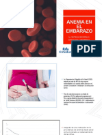 Anemia en El Embarazo