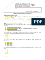 Examen Controle Informatique de Base Corrigé