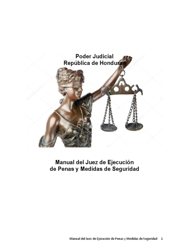 Manual del Juez de Ejecución de Penas | PDF | Castigos | Derecho penal