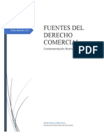 Fuentes Derecho Comercial