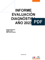 Formato Informe Diagnòstico 2023