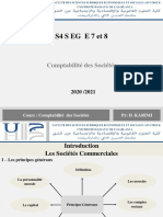 01-Séance 1 Comptabilité Des Sociétés - S4 20 - 21