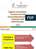 FSMS - Advance Planning