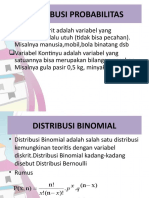 Statistika 2 - Probability Distribution