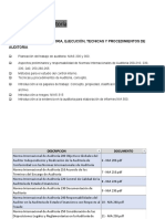 6.1 Planeación de La Auditoria