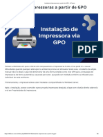 Instalando Impressoras A Partir de GPO