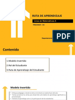 Ruta de Aprendizaje Del Estudiante - UG - 2023 - 1