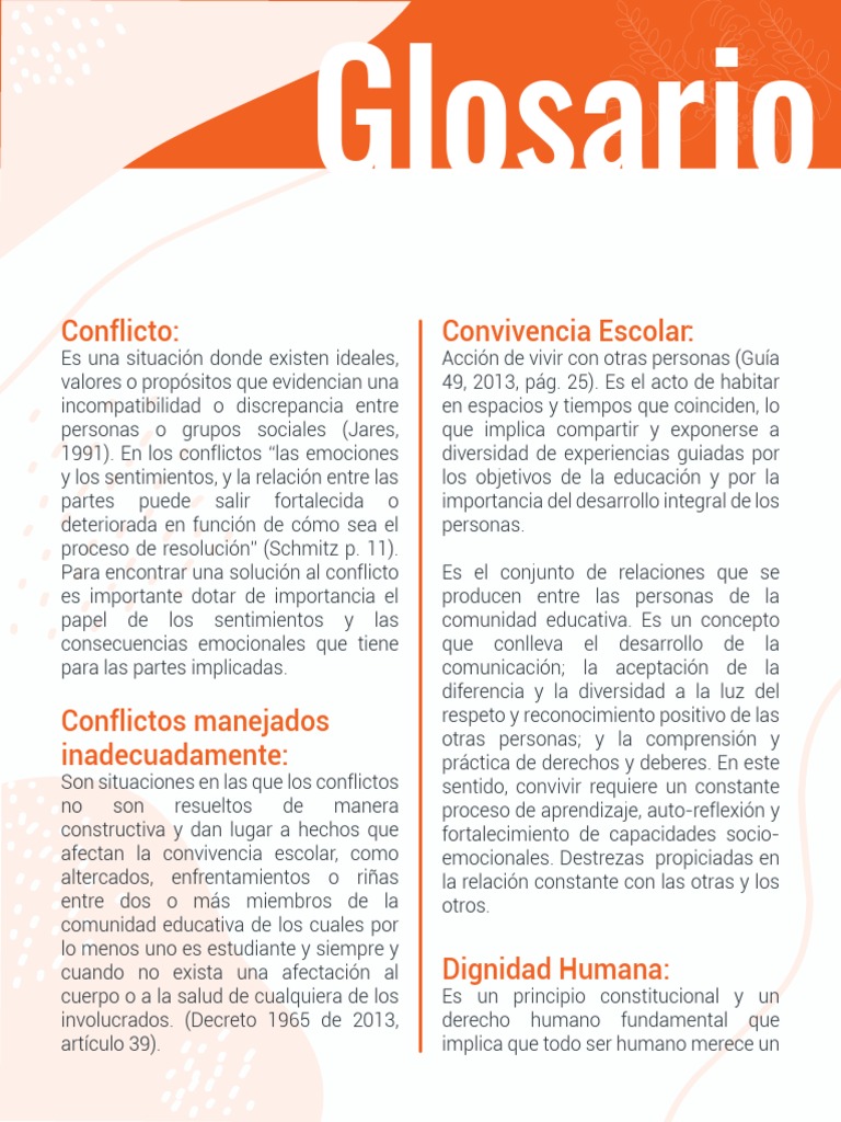 Resolución de Conflictos en Educación | PDF | Conflicto (proceso) | Las ...