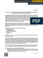JLF - Newsletter - PP 12 2023 - Pemberian Perizinan Berusaha, Kemudahan Berusaha & Fasilitas Penanaman Modal Ikn 230327
