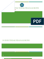 #6 Jenis & Kelompok Tindak Pidana Korupsi