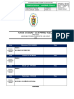 Plan de Seguridad y Salud en El Trabajo-Modelo - Ssoma2023