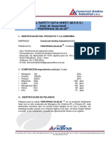 Fertiphos 20-20-20 - Hoja de Seguridad PDF