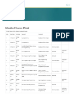 PG-DAC Batches Tentative Timetable