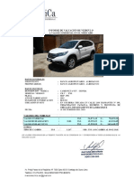 Informe de Valuación de Vehiculo A Valor Comercial en El Mercado - PDF Descargar Libre