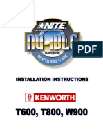BERGSTROM Manual Instalación Kenworth