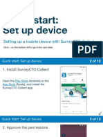 2.1. SurveyCTO Quick Start - Set Up Device